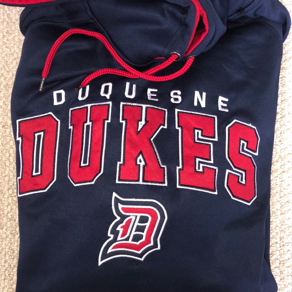 Duquesne Dukes Navy Hoodie XL